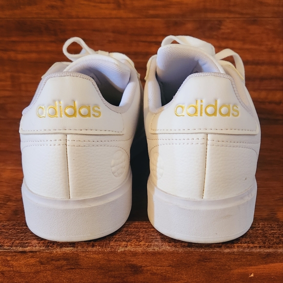 All White Adidas - Picture 3 of 3